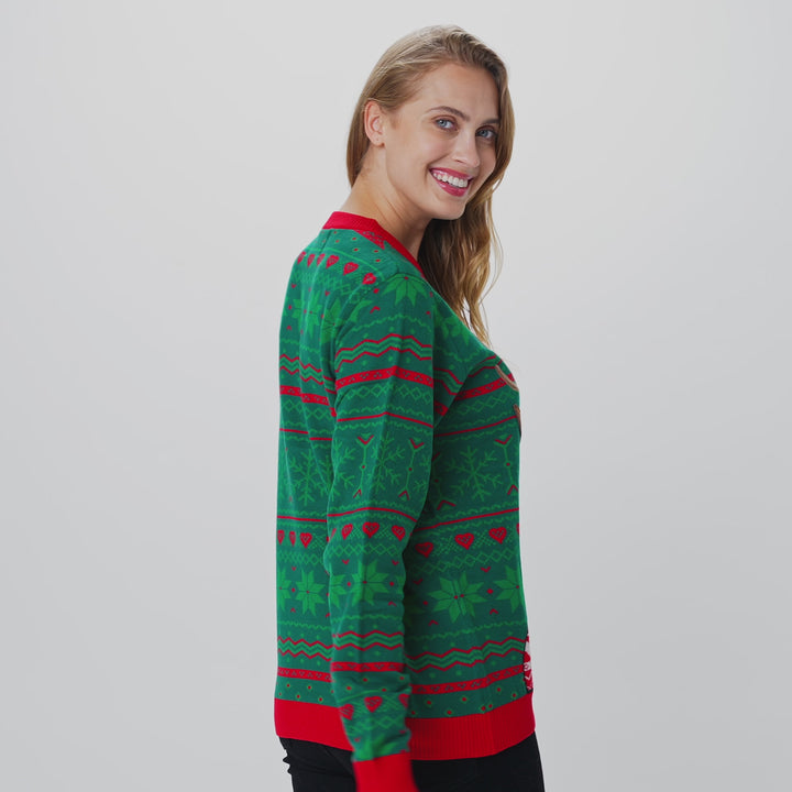 Women's Brewdolph Christmas Jumper