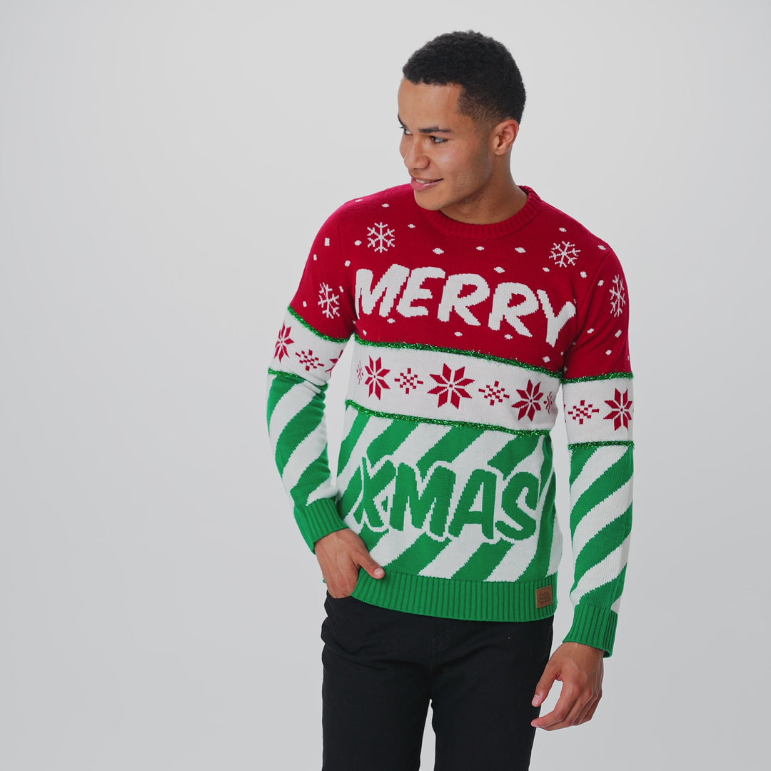 Men's Merry Xmas Christmas Jumper