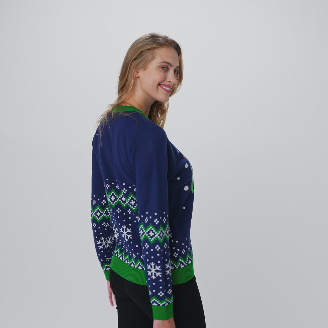 Women's Rudolph Christmas Jumper