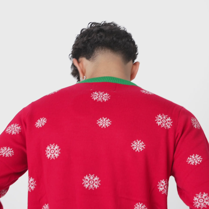 Men's Let It Snow Christmas Jumper