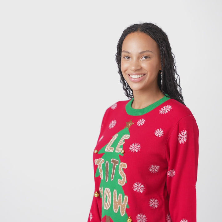 Women's Let It Snow Christmas Jumper